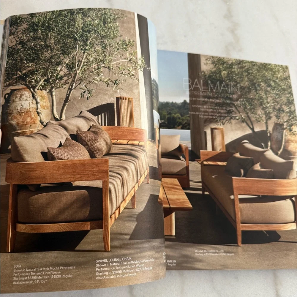 RH Restoration Hardware Magazine - 2025 Outdoor Catalog.